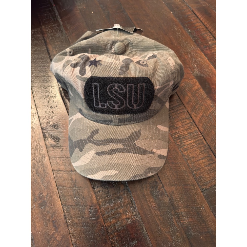 LSU Tigers Zephyr OHT Camo Baseball Hat Adjustable Operation Hat Trick Cap